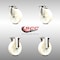 Service Caster 5 Inch 316SS Nylon Wheel Swivel Top Plate Caster Rigid, 2PK SCC-SS31620S514-NYS-2-R-2 - alternate 5